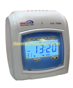 Máy chấm công thẻ giấy Wise Eye 7500D