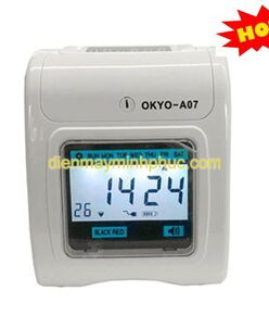 Máy chấm công thẻ giấy Okyo - A07