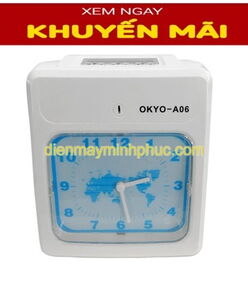 Máy chấm công thẻ giấy Okyo - A06