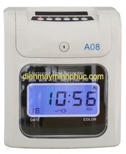 Máy chấm công thẻ giấy Okyo A08D